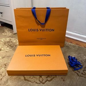 Authentic Louis Vuitton Empty Box
